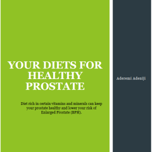 Prostate Friendly Diet